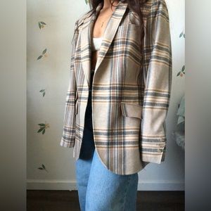 Basler Plaid Blazer